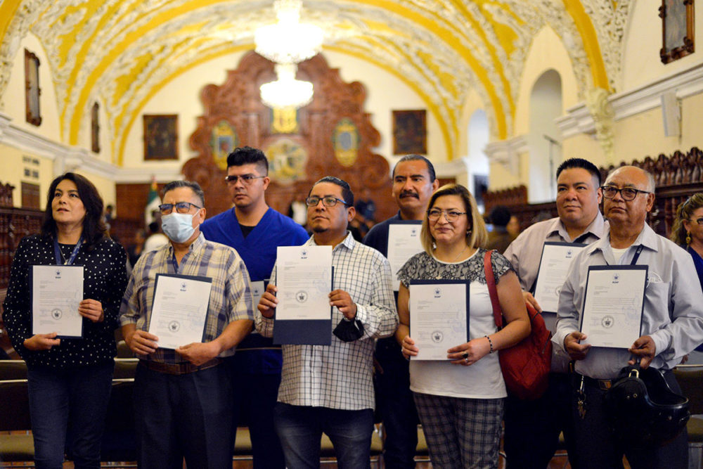 La BUAP otorga 225 plazas definitivas a empleados no académicos