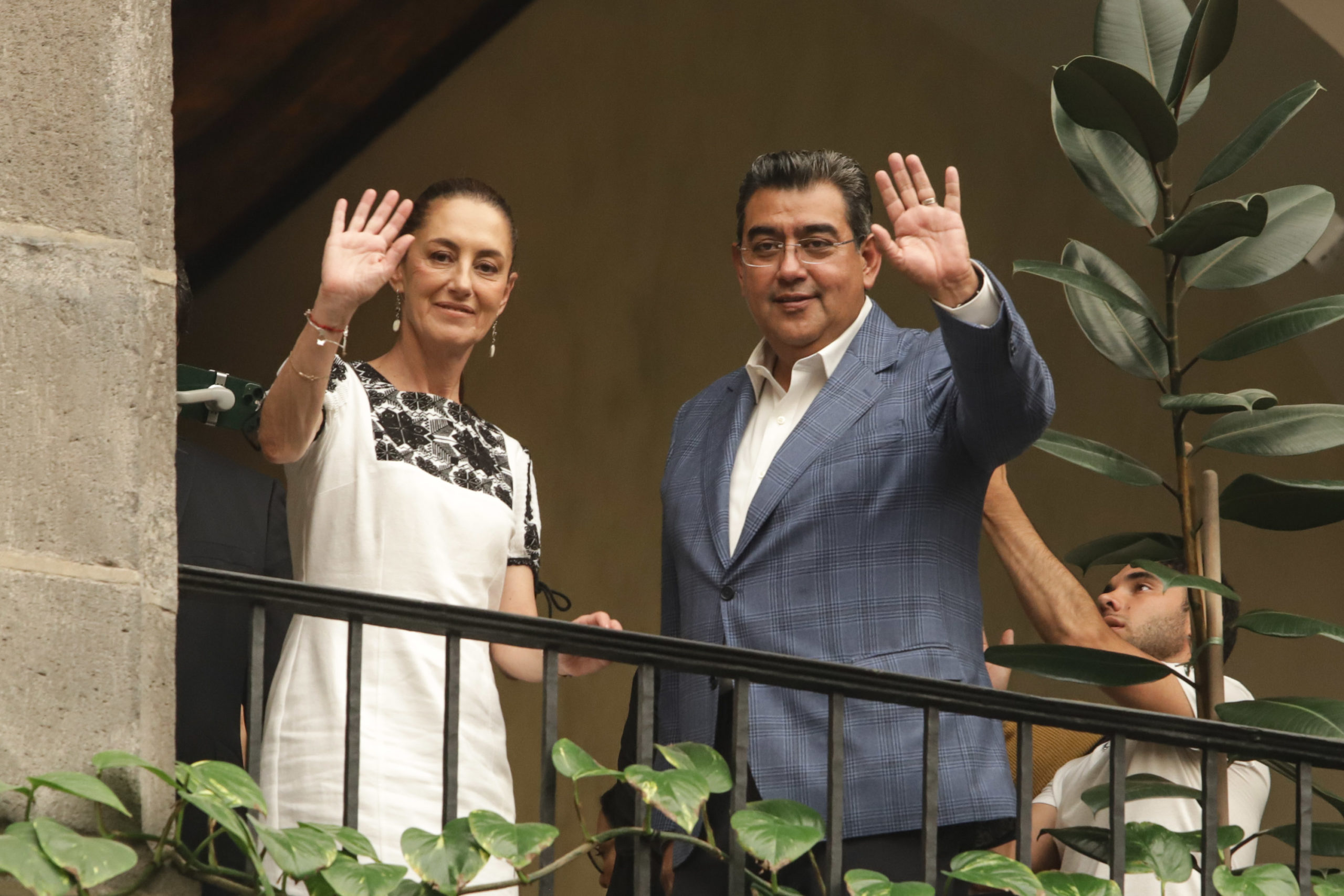 La visita de Claudia Sheinbaum a Puebla