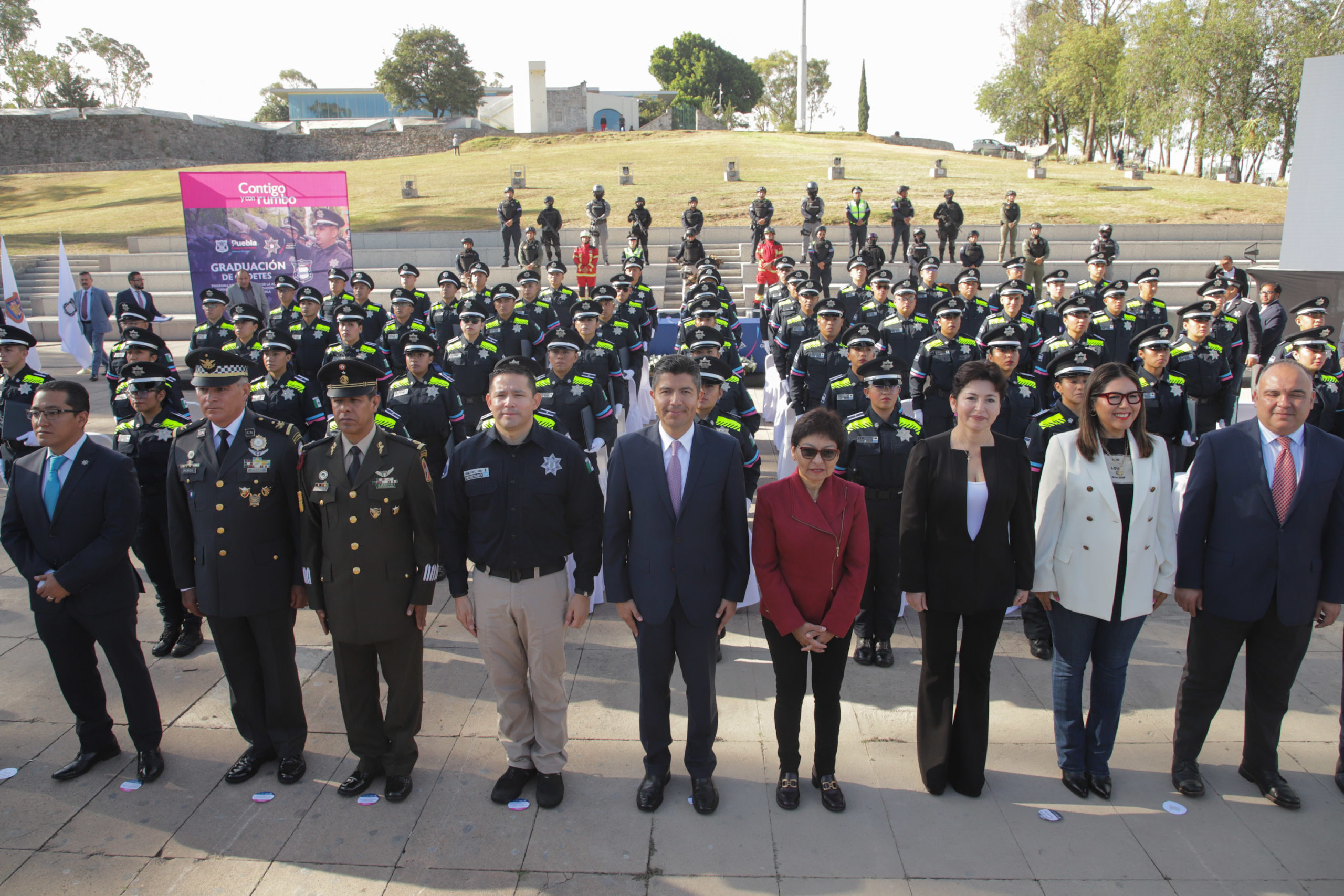 El alcalde Eduardo Rivera anuncia cambios en las jornadas laborales de los policías municipales de Puebla