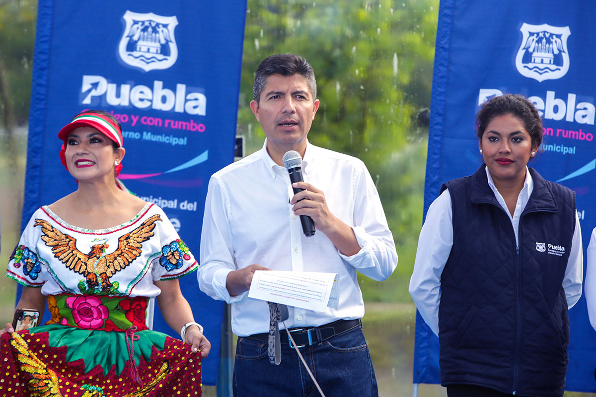 Eduardo Rivera asegura que el sistema de drenaje pluvial de la capital poblana no colapsó