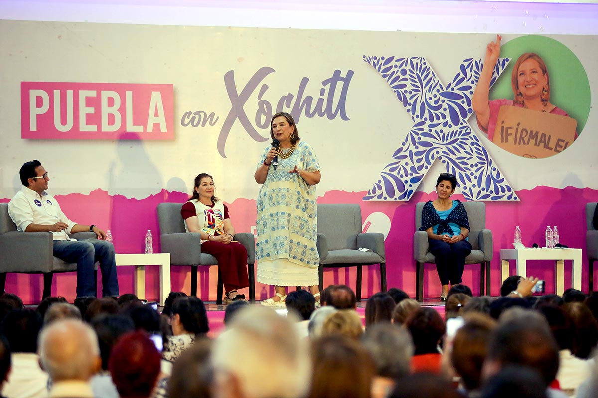 Xóchitl en Puebla