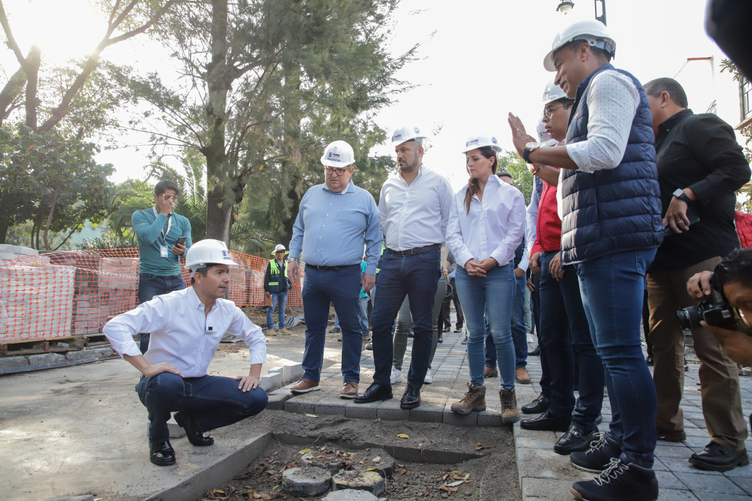 Ayuntamiento de Puebla impulsa brigadas urbanas en el Centro Histórico para optimizar la movilidad peatonal