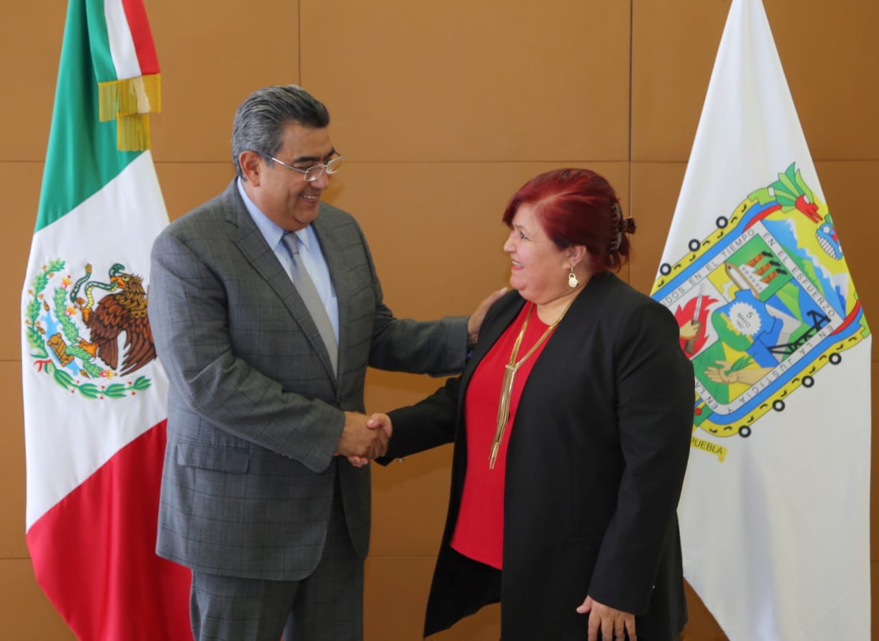 Araceli Soria asume como nueva titular de la Secretaría de Salud en Puebla