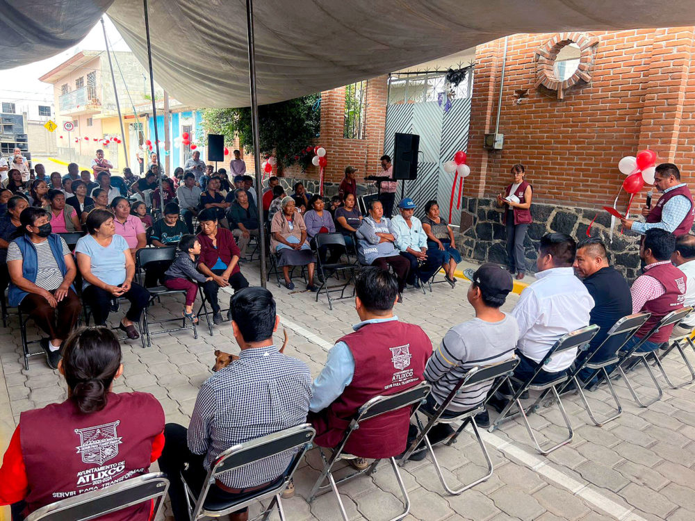 Ayuntamiento de Atlixco lleva a cabo obras con impacto social en diversas colonias de la ciudad