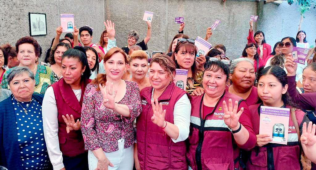 Mujeres de la región Izta-Popo se suman a las Cruzadas por la Salud lideradas por Cecilia Arellano