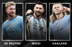 De Bruyne, Messi y Haaland compiten por el mejor jugador de la UEFA