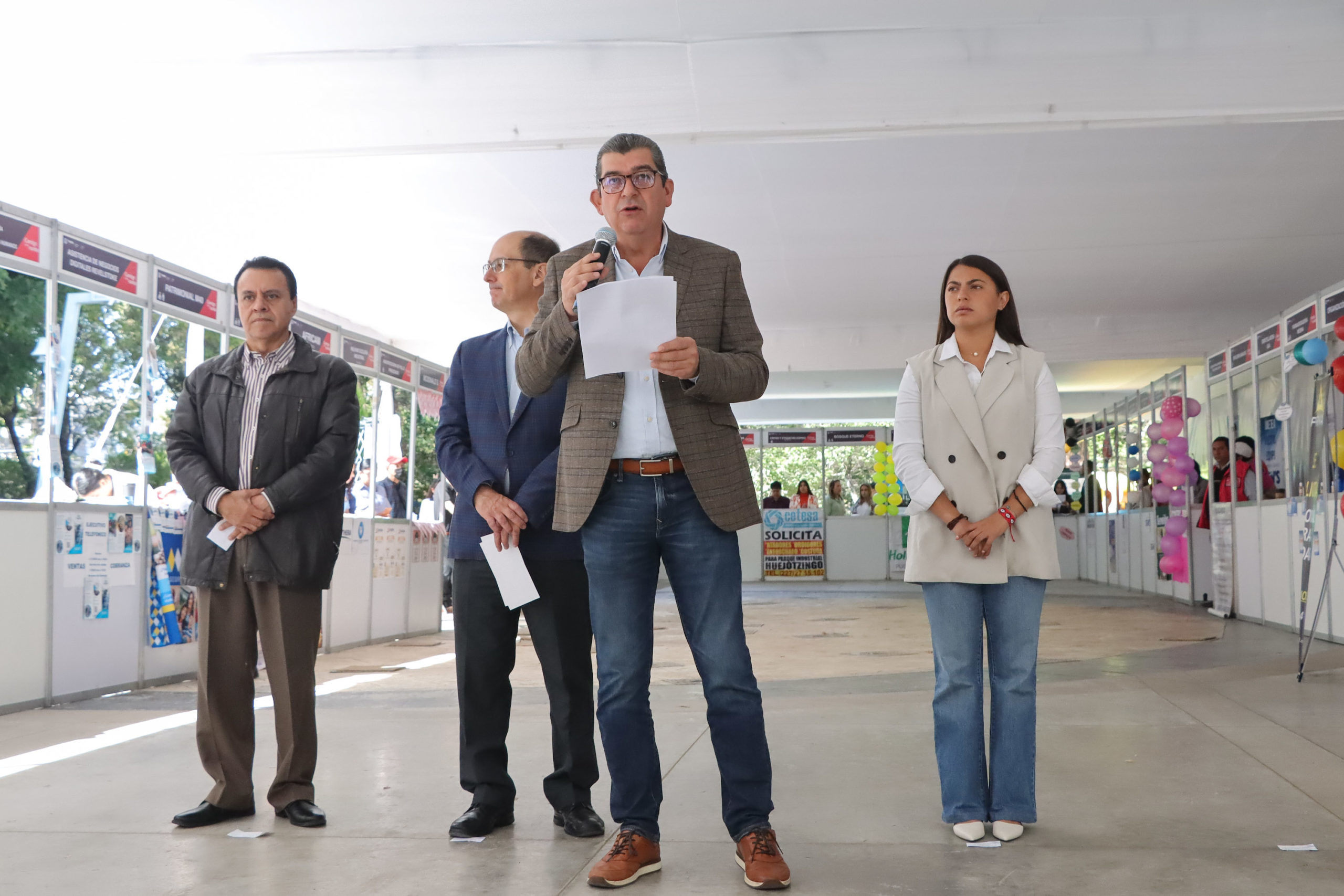 El Ayuntamiento de Puebla se encargó de inaugurar la segunda edición de la Feria del Empleo