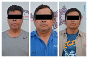 Policía Municipal de Puebla detiene a tres hombres en posesión de hidrocarburo obtenido de forma ilegal