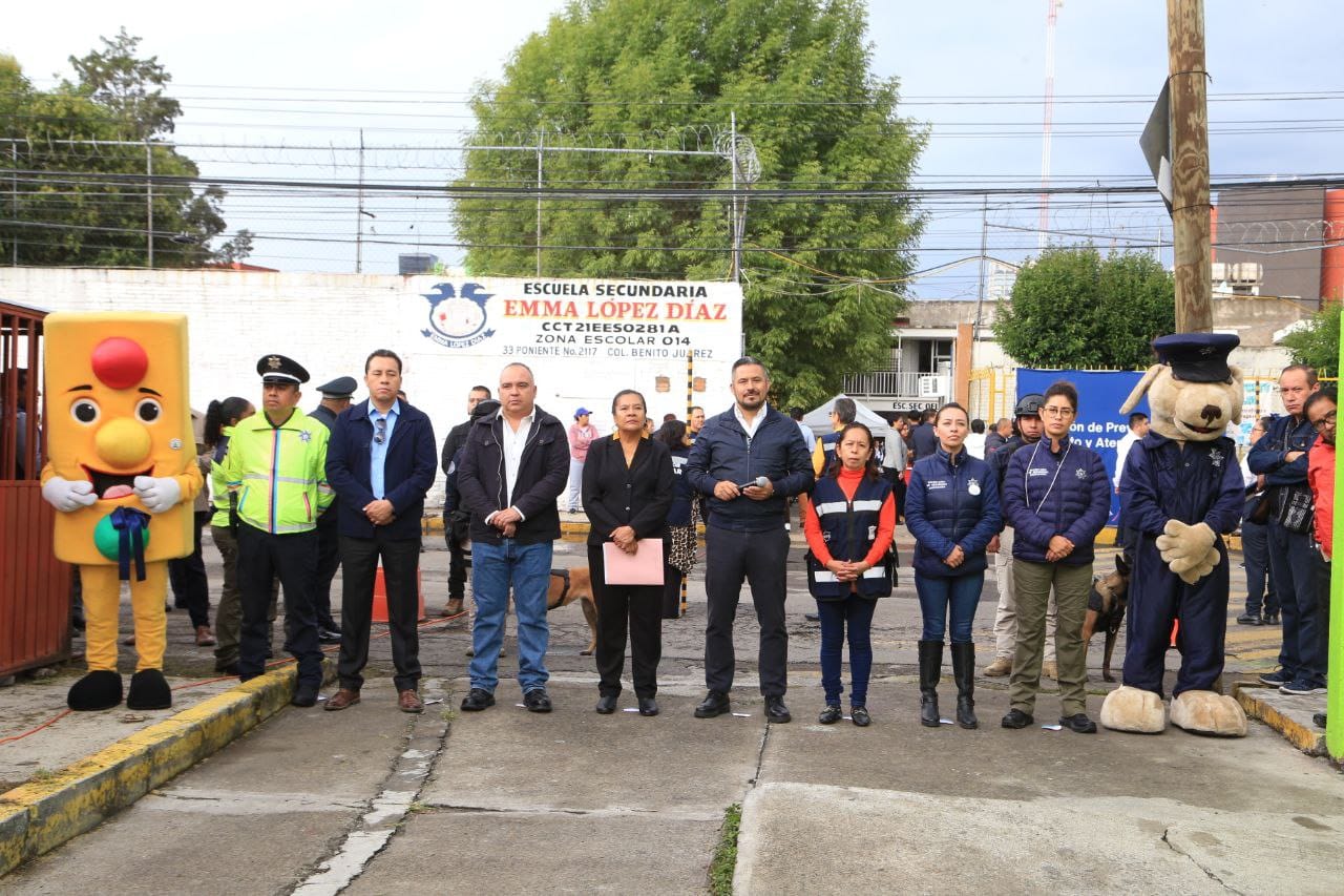 Ayuntamiento de Puebla garantiza regreso a clases seguro con el “Rally por tu  Seguridad”