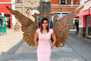 Escultura de alas que había sido robada de la calle de los dulces, ya ha sido recuperada: Eduardo Rivera
