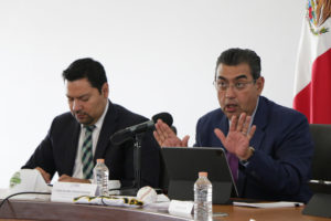 Sergio Salomón asegura que gobiernos panistas dejaron una deuda de 2 mil 700 millones de pasos