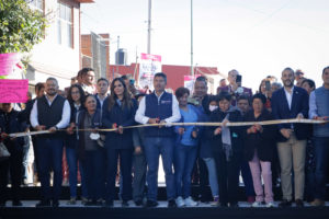 Con una inversión de 1.4 millones de pesos, Ayuntamiento de Puebla entrega su calle número 1000