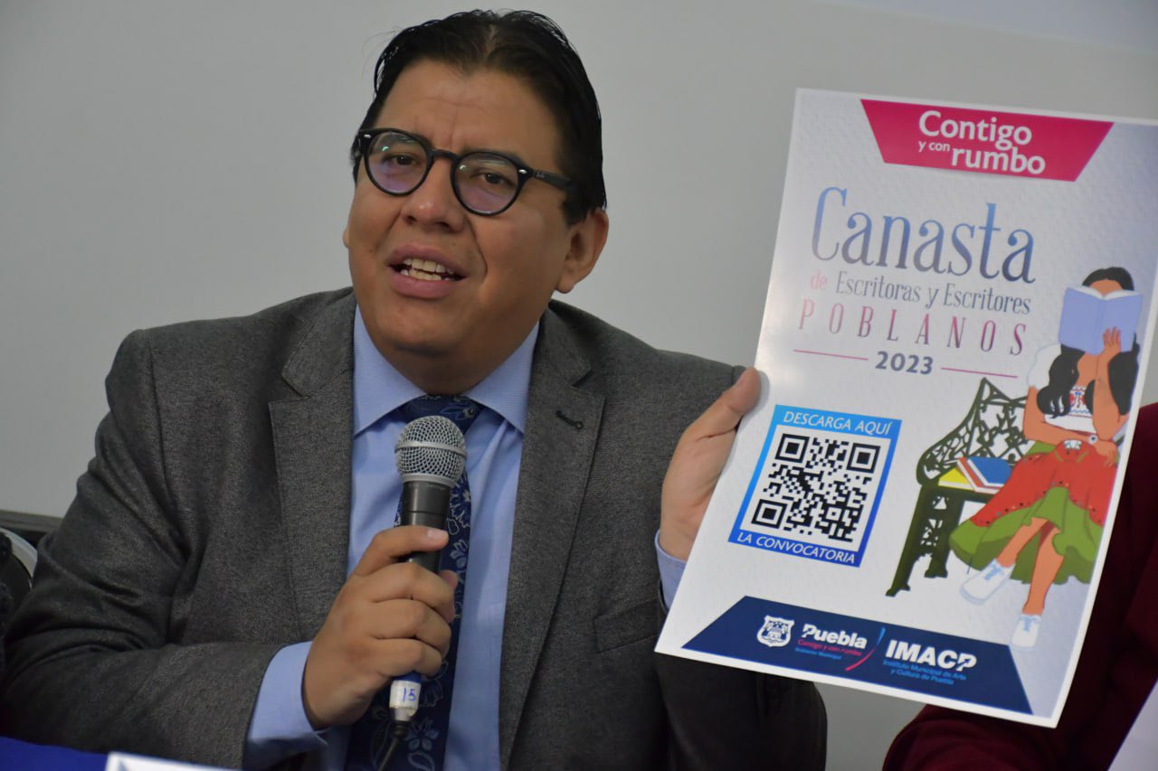 Ayuntamiento de Puebla pone en marcha el concurso literario de la Canasta de Escritores y Escritoras 2023