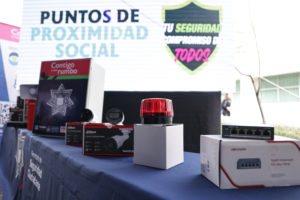 El Ayuntamiento de Puebla hizo entrega de 403 nuevos puntos de alertamiento conectados a la DERI