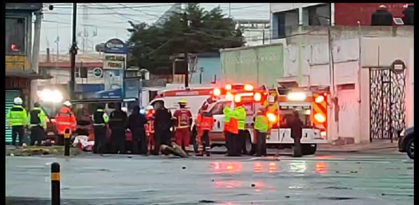 Choque entre dos autos en la Diagonal deja como saldo una persona fallecida