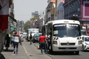 A partir de hoy el transporte público regresa nuevamente a las calles del centro histórico