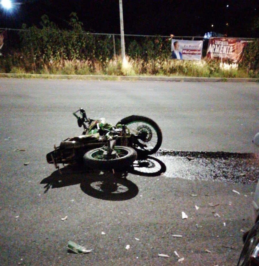 Motociclista pierde la vida luego de impactarse contra automóvil en Totimehuacan