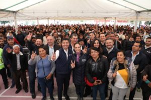 El Ayuntamiento de Puebla realizó la entrega de más de 16 mil apoyos a vecinos del sur de la ciudad