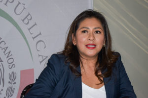 La senadora panista, Nadia Navarro buscará la gubernatura de Puebla con el PSI