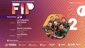 Contempla FIP conciertos gratuitos en Paseo Bravo y Plaza de la Democracia: Cultura