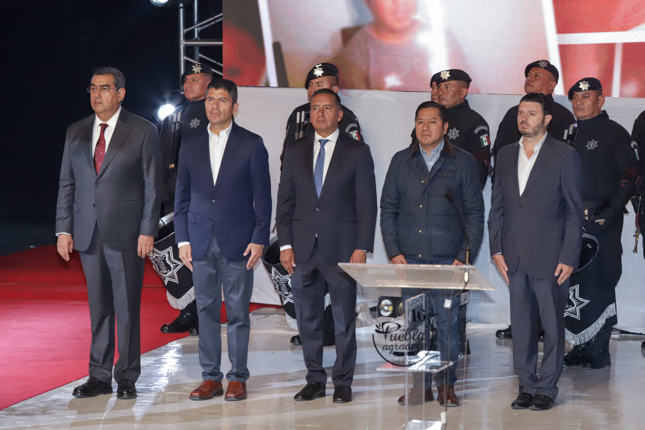 Reconocen el labor de mandos y elementos de los órdenes de Gobierno en Puebla