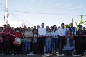 Ayuntamiento de Puebla continúa con la entrega de calles pavimentadas con obra en la 16 de septiembre