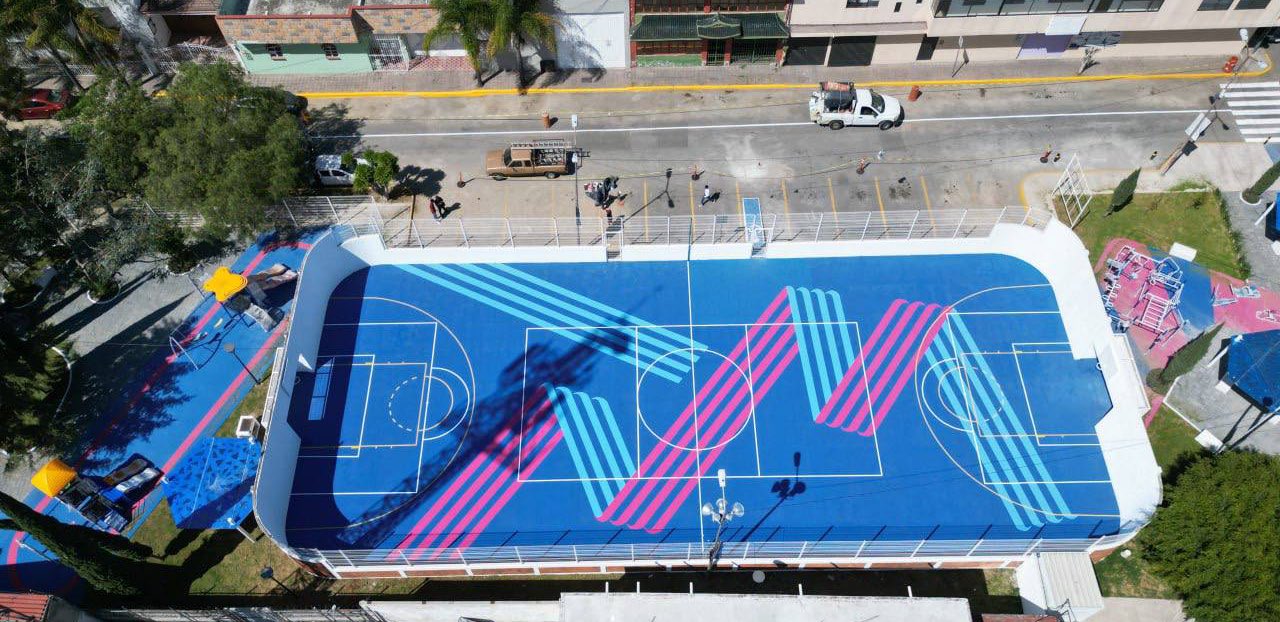 El Ayuntamiento de Puebla realiza la entrega de la rehabilitación al deportivo Las Aves