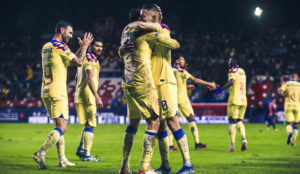 El América aplastó al Atlético San Luis y prácticamente selló su boleto a la final de la Liga MX