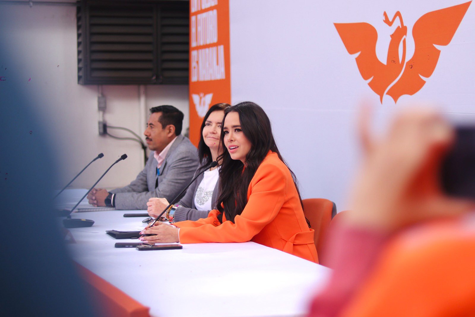 Se registra Grace Palomares como precandidata de Movimiento Ciudadano por la gubernatura de Puebla