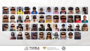 En las últimas semanas, SSP detiene a 52 probables delincuentes