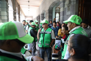 Personas con discapacidad visual protestan con la intención de exigir mejores vialidades 