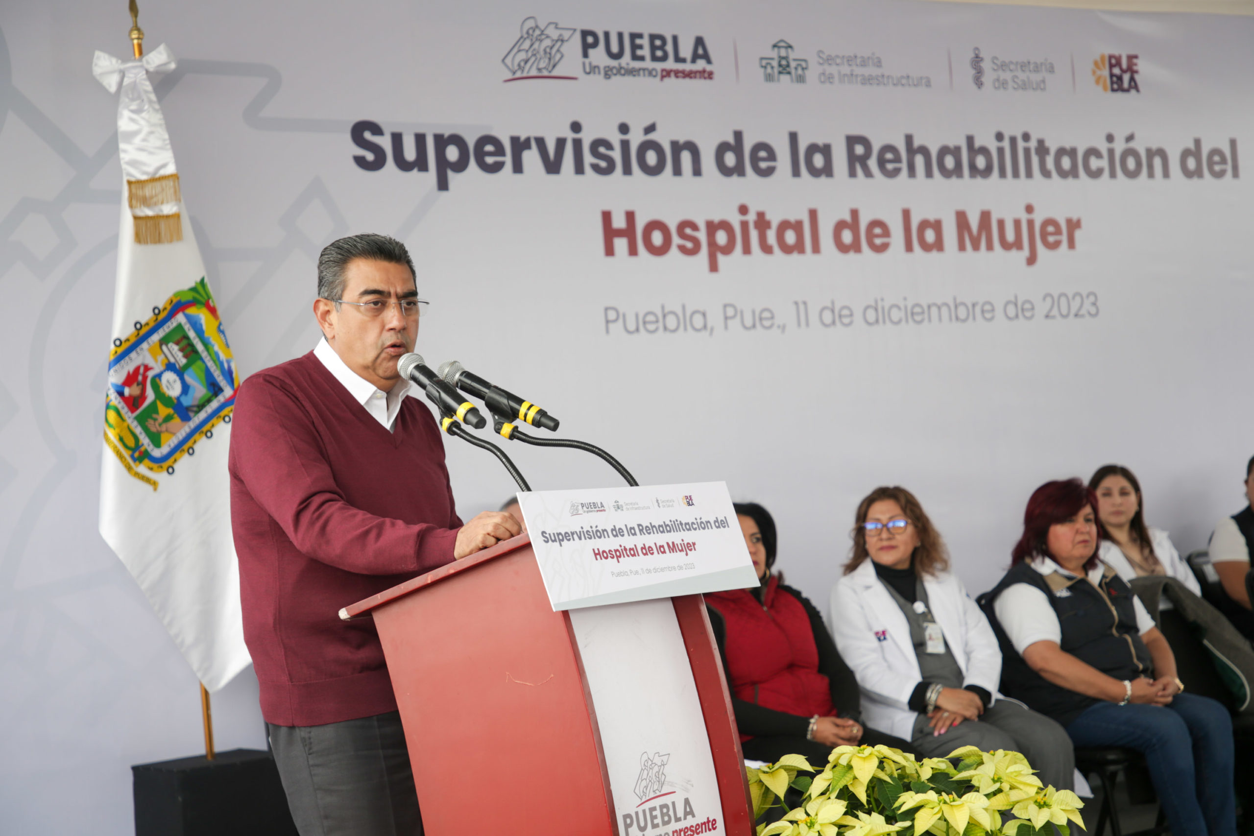 Llegan a Puebla 100 millones de pesos para rehabilitación de infraestructura hospitalaria