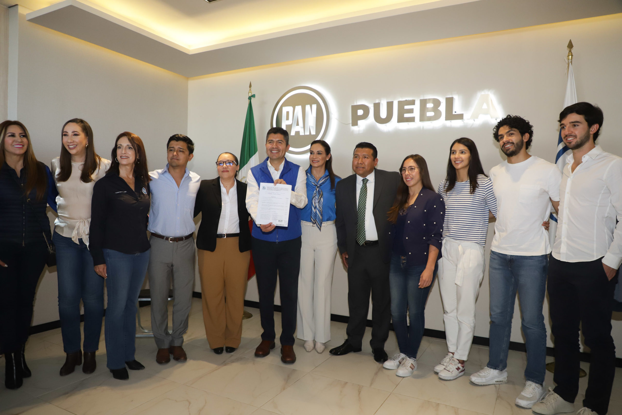 El PAN avala a Eduardo Rivera como precandidato a la gubernatura de Puebla