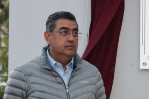 La Marina permanecerá en Puebla para fortalecer a policías estatales y municipales: Sergio Salomón