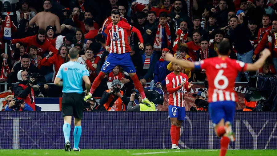 Atlético sorprende al Real Madrid y lo deja fuera de la Copa del Rey