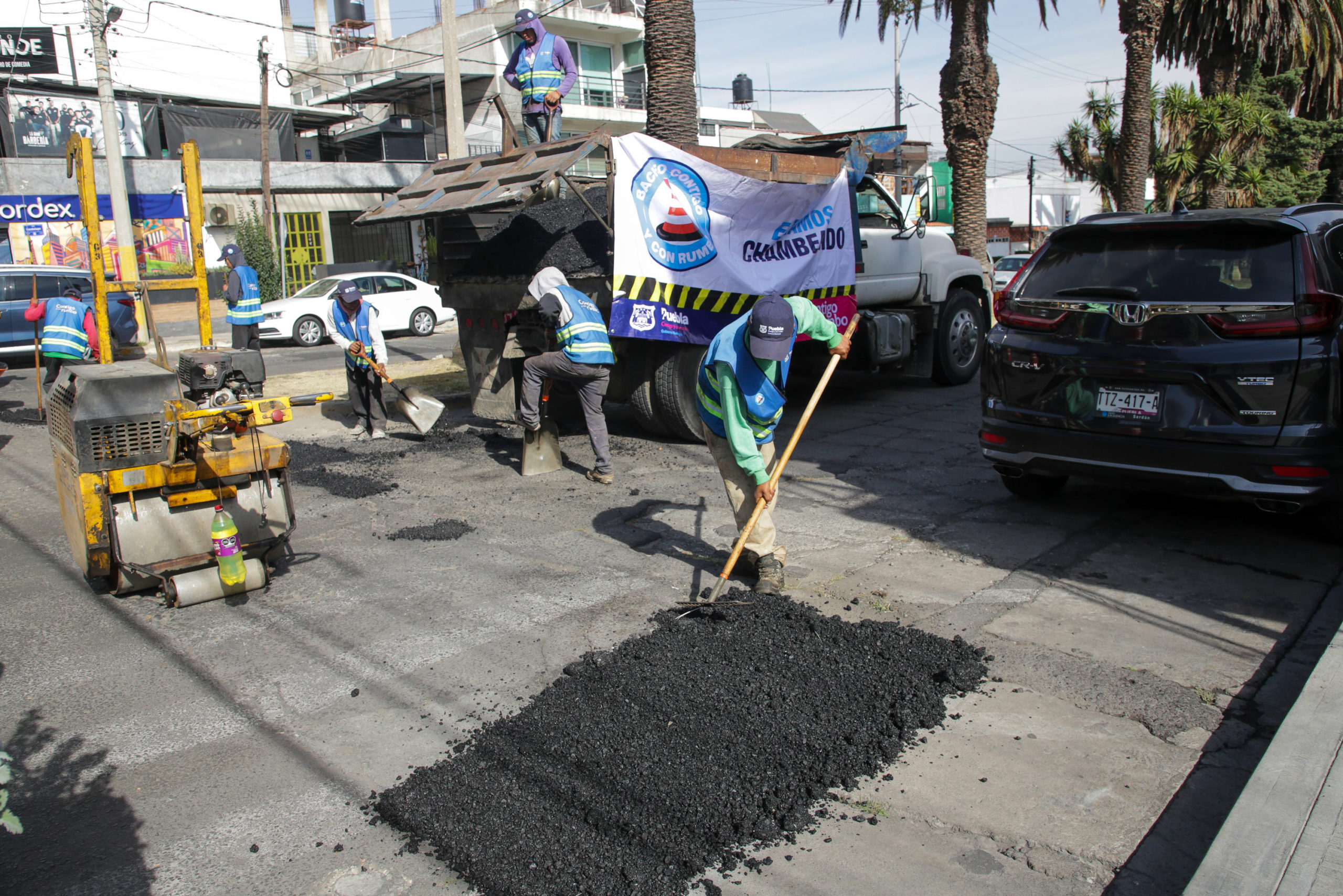 En el mes de marzo dará inicio otra etapa de bacheo con una inversión de 40 millones de pesos