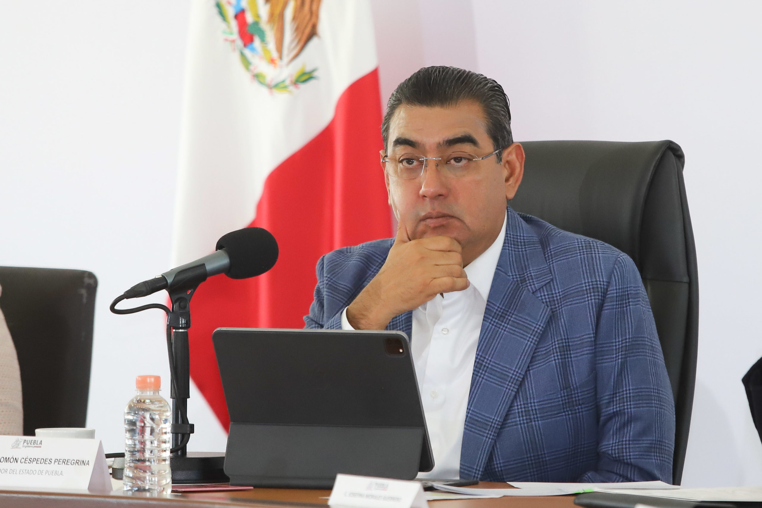 Sergio Salomón respalda incondicionalmente paquete de reformas constitucionales