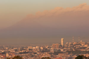 Ayuntamiento de Puebla se mantiene al pendiente de cualquier actividad que registre el volcán Popocatépetl