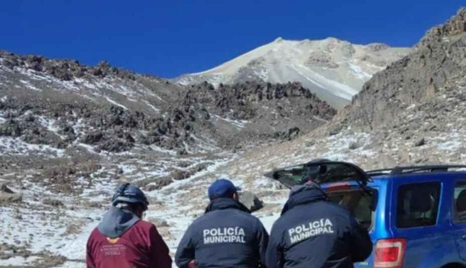 Cuatro alpinistas fueron reportados como perdidos en el Pico de Orizaba