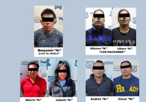 Policía Municipal detiene a siete integrantes de diferentes bandas delictivas