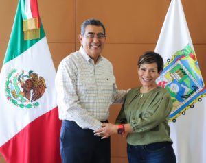 Sergio Salomón rinde protesta los nuevos titulares de Medio Ambiente y Desarrollo Rural en Puebla