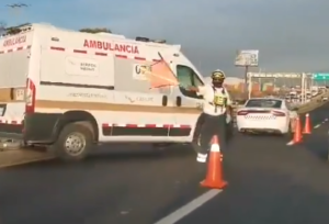 Hombre pierde la vida luego de ser atropellado en la autopista Puebla-Veracruz a la altura de Chachapa