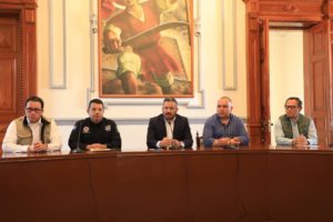 Ayuntamiento de Puebla y comités ejidales de Canoa trabajarán para prevenir incendios forestales