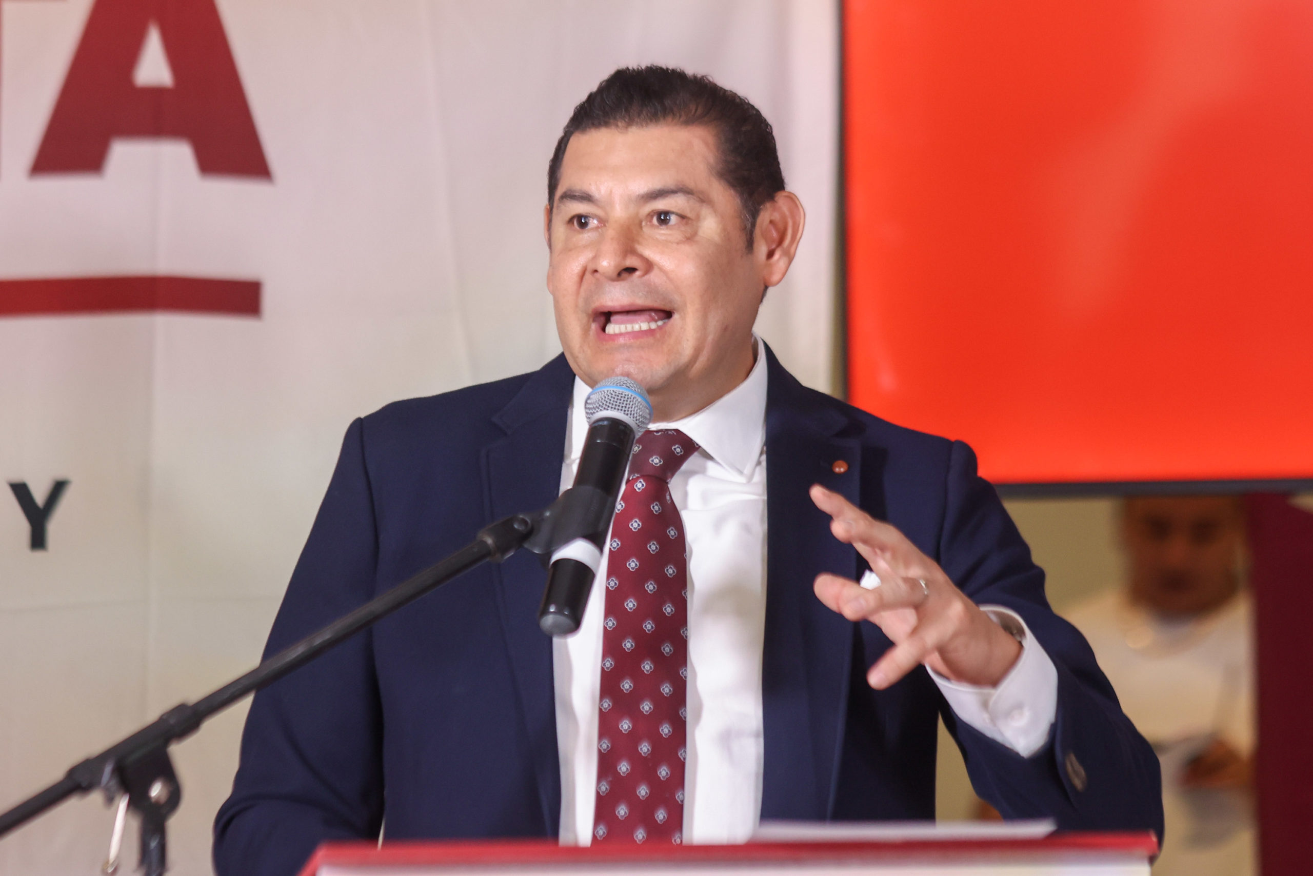 Alejandro Armenta acusa que lugares donde gobierna PAN y PRI hay problemas de inseguridad