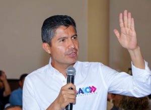 Eduardo Rivera asegura que en caso de ser electo a la gubernatura, volverán las estancias infantiles