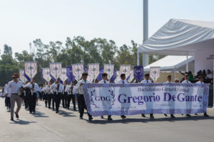 Cerca de 14 mil estudiantes forman los contingentes para el Desfile Cívico Militar de la Batalla del 5 de Mayo