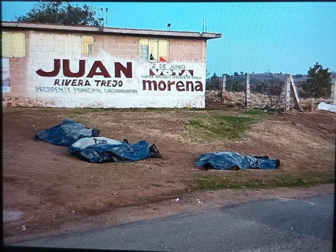 Mueren 4 policías durante un enfrentamiento con sujetos armados en Chignahuapan