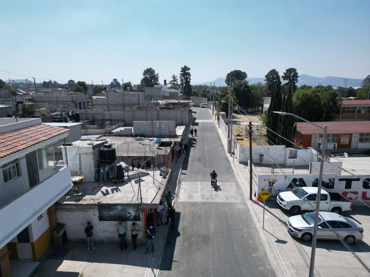 Lista actualizada de las vías rehabilitadas en Xonacatepec tras finalización de obras