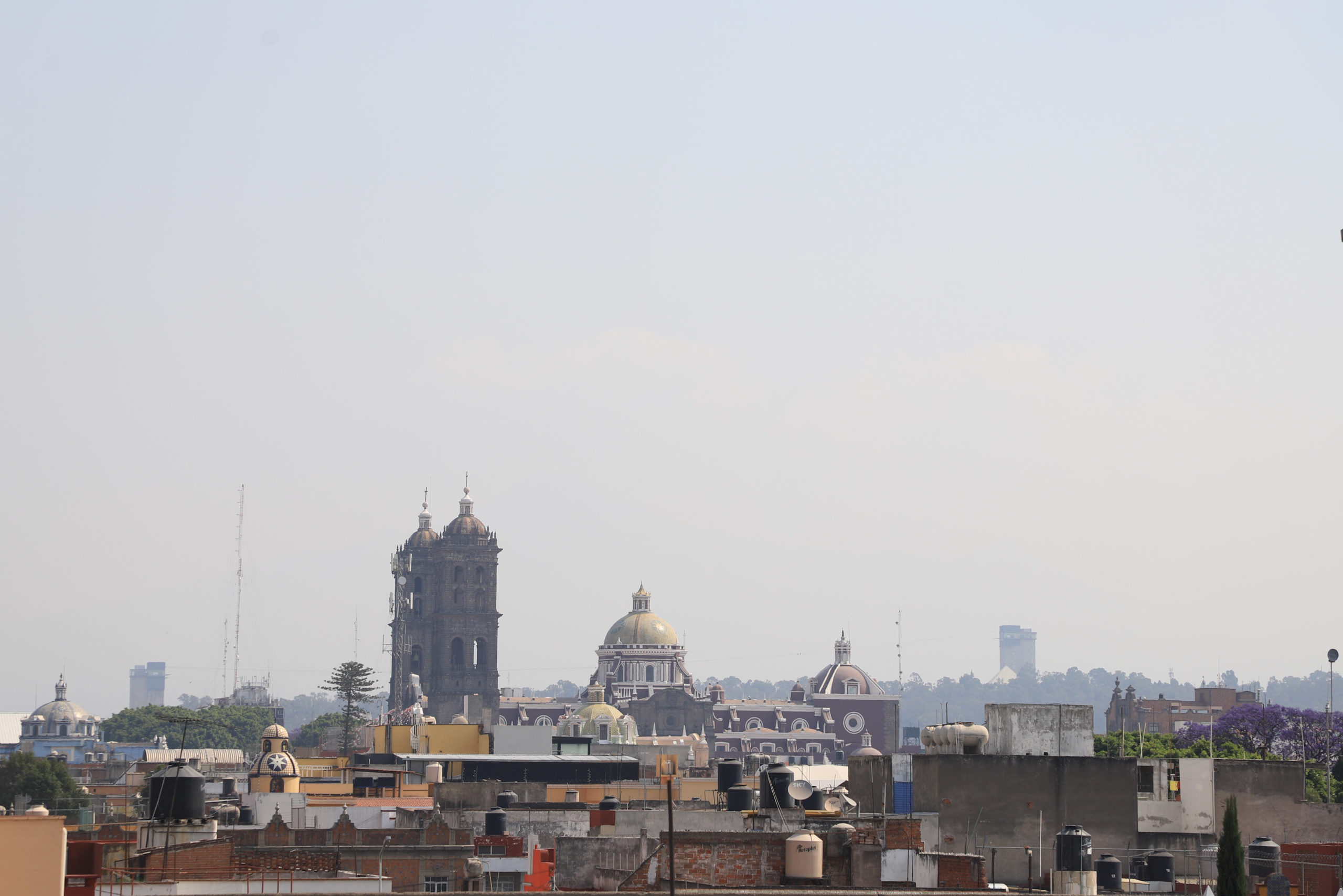 Calidad del aire en la zona metropolitana de Puebla indica niveles habituales de contaminación