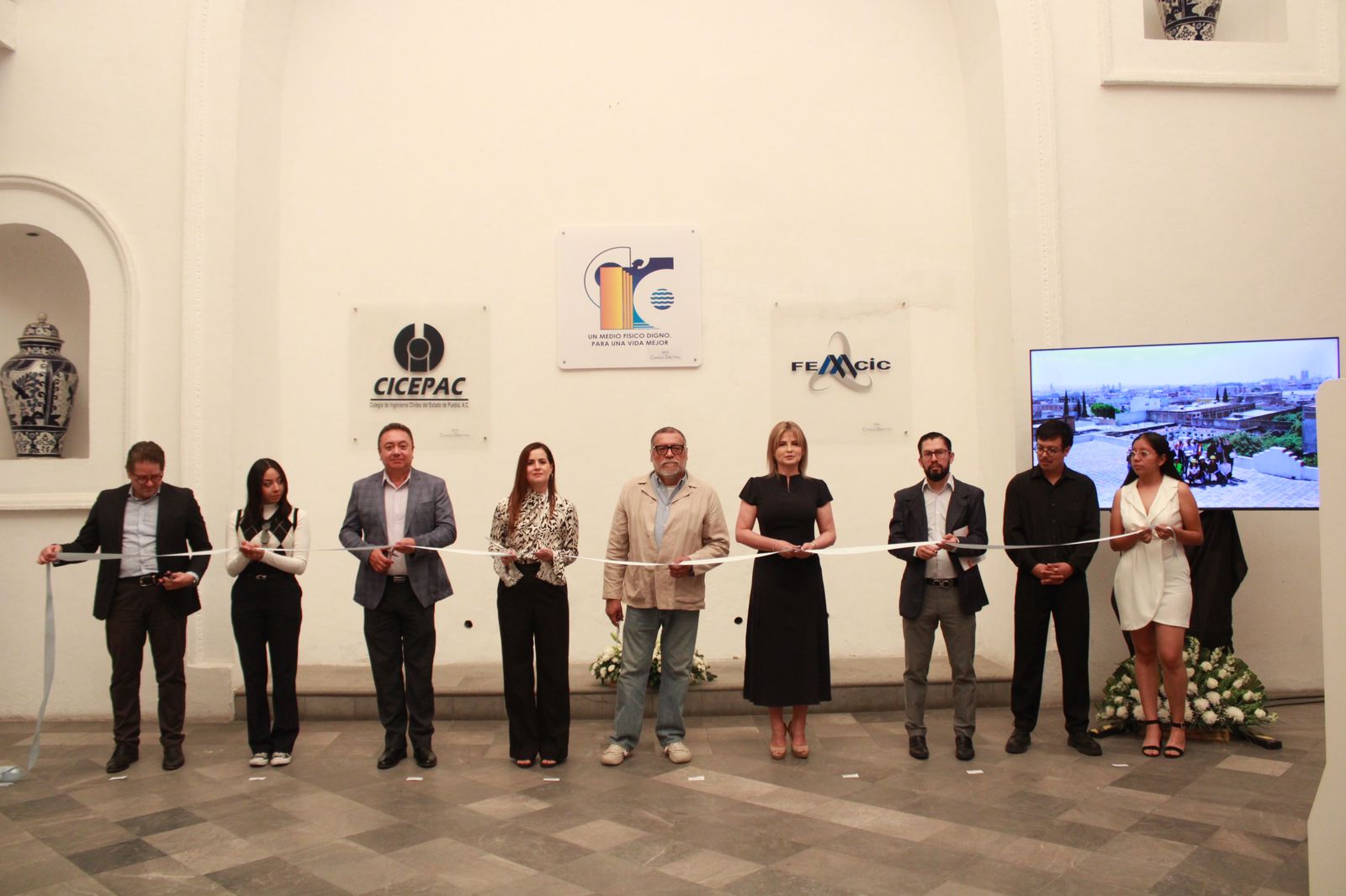 El Ayuntamiento de Puebla inaugura la exposición temporal de los ganadores de la 2ª edición de “Rehabilita & Habita”